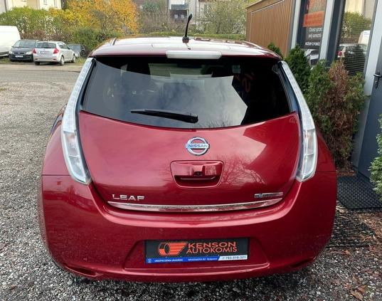 Nissan Leaf cena 35900 przebieg: 108072, rok produkcji 2014 z Wolbórz małe 781